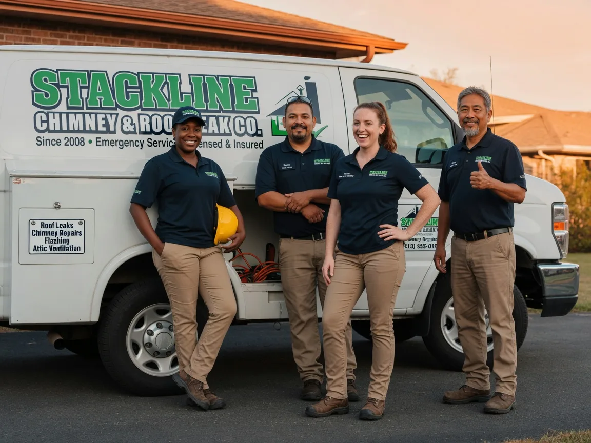 Chimney flashing repair company in Longwood, NC
